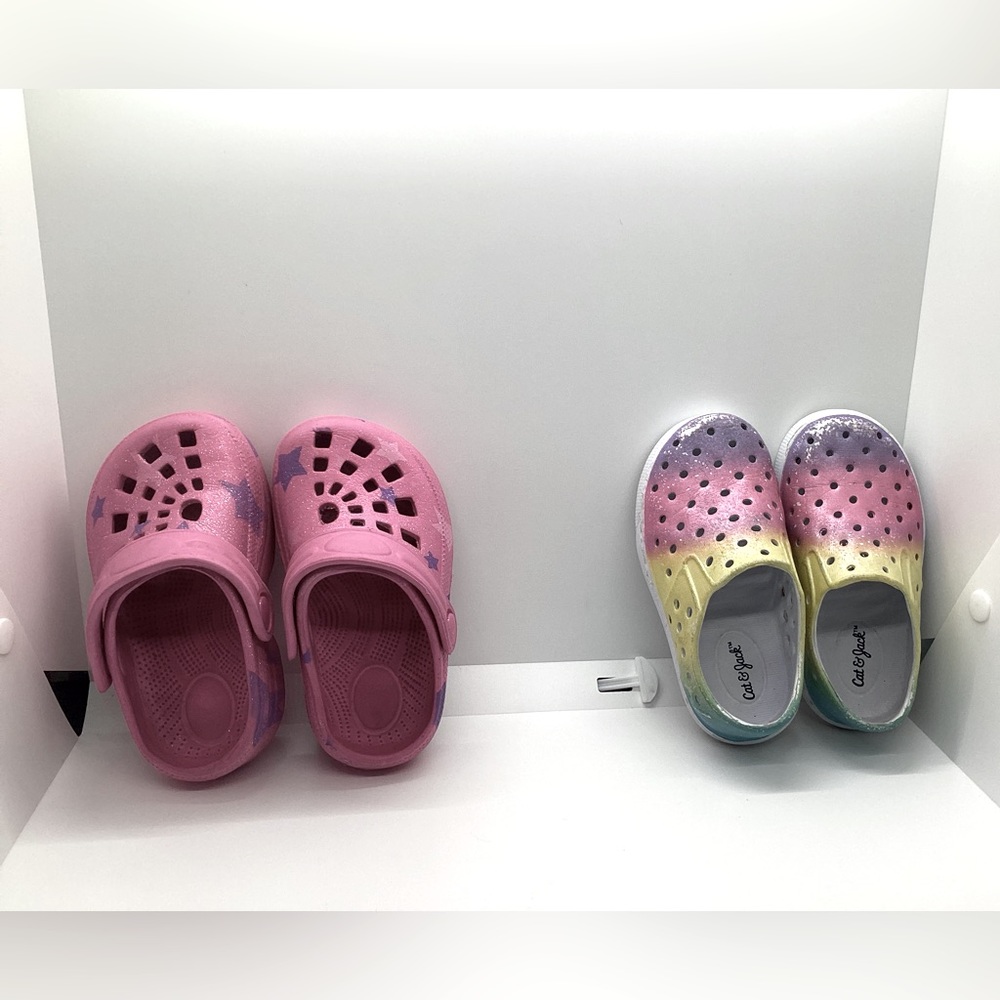 Cat & Jack | Crocks | size: 6 | color Pink | Bundle of Two